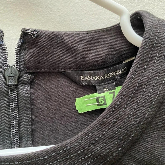 Banana Republic - Structured Little Black Dress - Picture 4 of 7